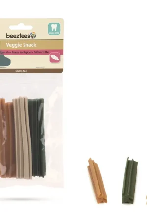Beeztees Veggie Staaf Mix - Hondensnack - 12 cm - 6ST Direct Verzonden